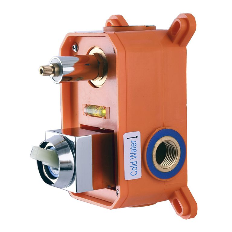 Душова система Globus Lux GLM-205-SMART box КУБ вбудована, Комплект, Хром
