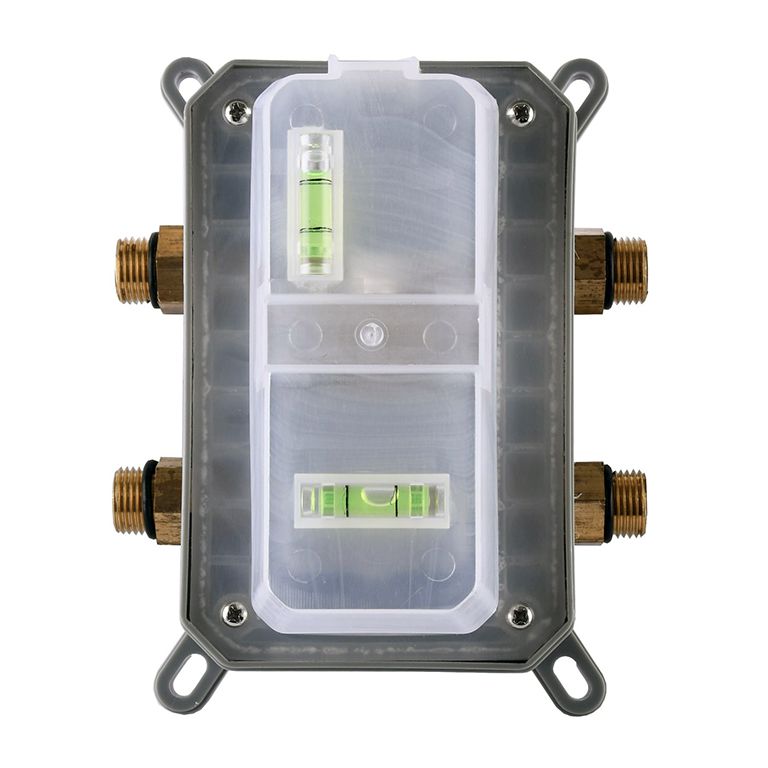 Душова система Globus Lux SMART GLM-405-TT SMART box Termostatic КУБ вбудована, Комплект, Хром
