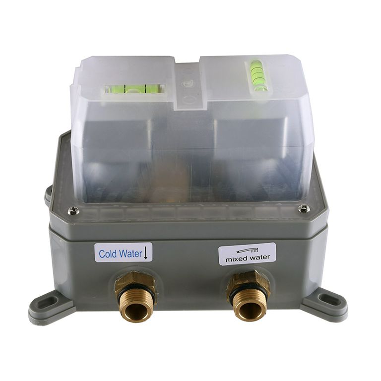 Душова система Globus Lux SMART GLM-405-TT SMART box Termostatic КУБ вбудована, Комплект, Хром