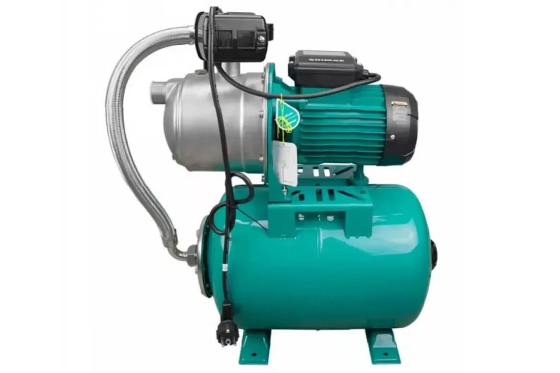 Насосна станція SHIMGE JET750G2 (Нmax=44 м, Qmax=58 л/хв) з баком 24л