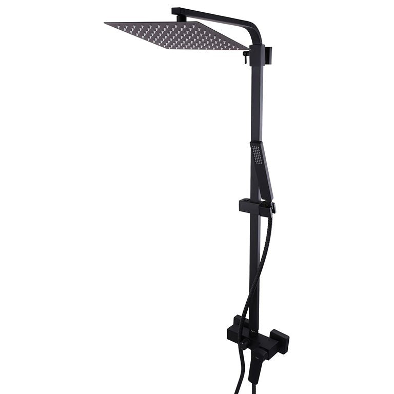 Душова система TOPAZ LEXI TL 21702-H57-BL без виливу, комплект Н-155см, Чорний