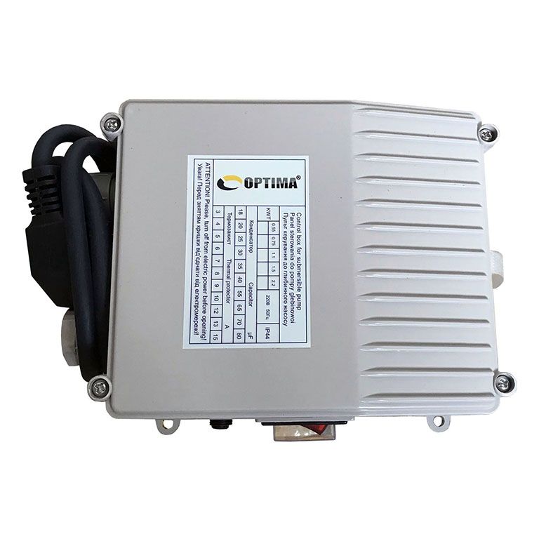 Свердловинний насос OPTIMA 4SDm3/11 0.75кВт 80м + пульт + кабель 50м