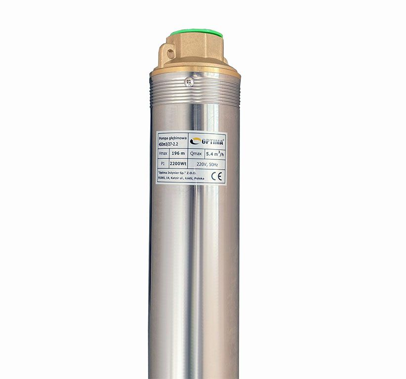 Свердловинний насос OPTIMA 4SDm3/27 2.2кВт 196м + пульт + кабель 15м