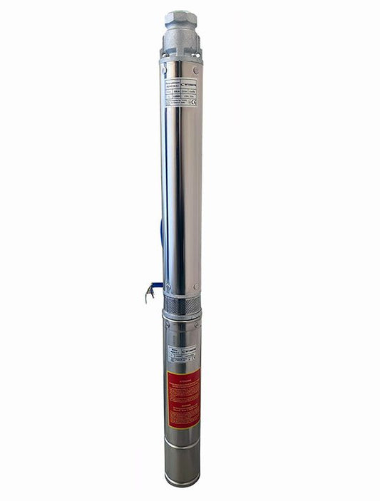 Насос свердловинний OPTIMA PM 4QJm4/16 1.1 кВт 120м + 1.5 м кабель, із вбудованим конденсатором (без пульта)