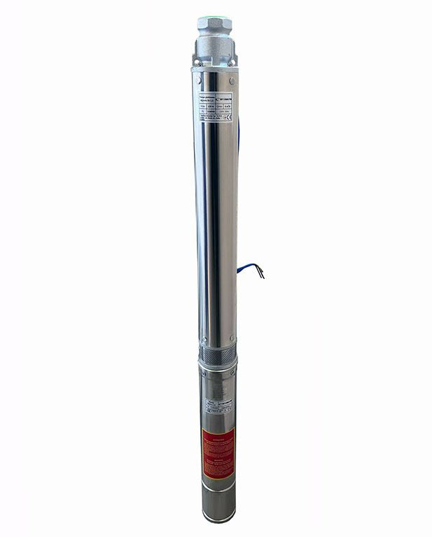 Насос свердловинний OPTIMA PM 4QJm4/20 1.5 кВт 150м + 1.5 м кабель, із вбудованим конденсатором (без пульта)