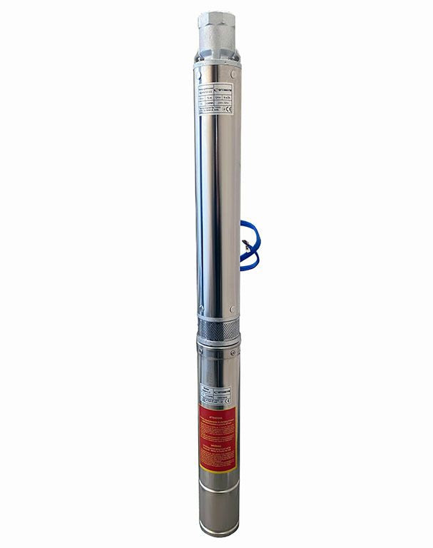 Насос свердловинний OPTIMA PM 4QJm6/12 1.1 кВт 78м + 1.5 м кабель, із вбудованим конденсатором (без пульта)