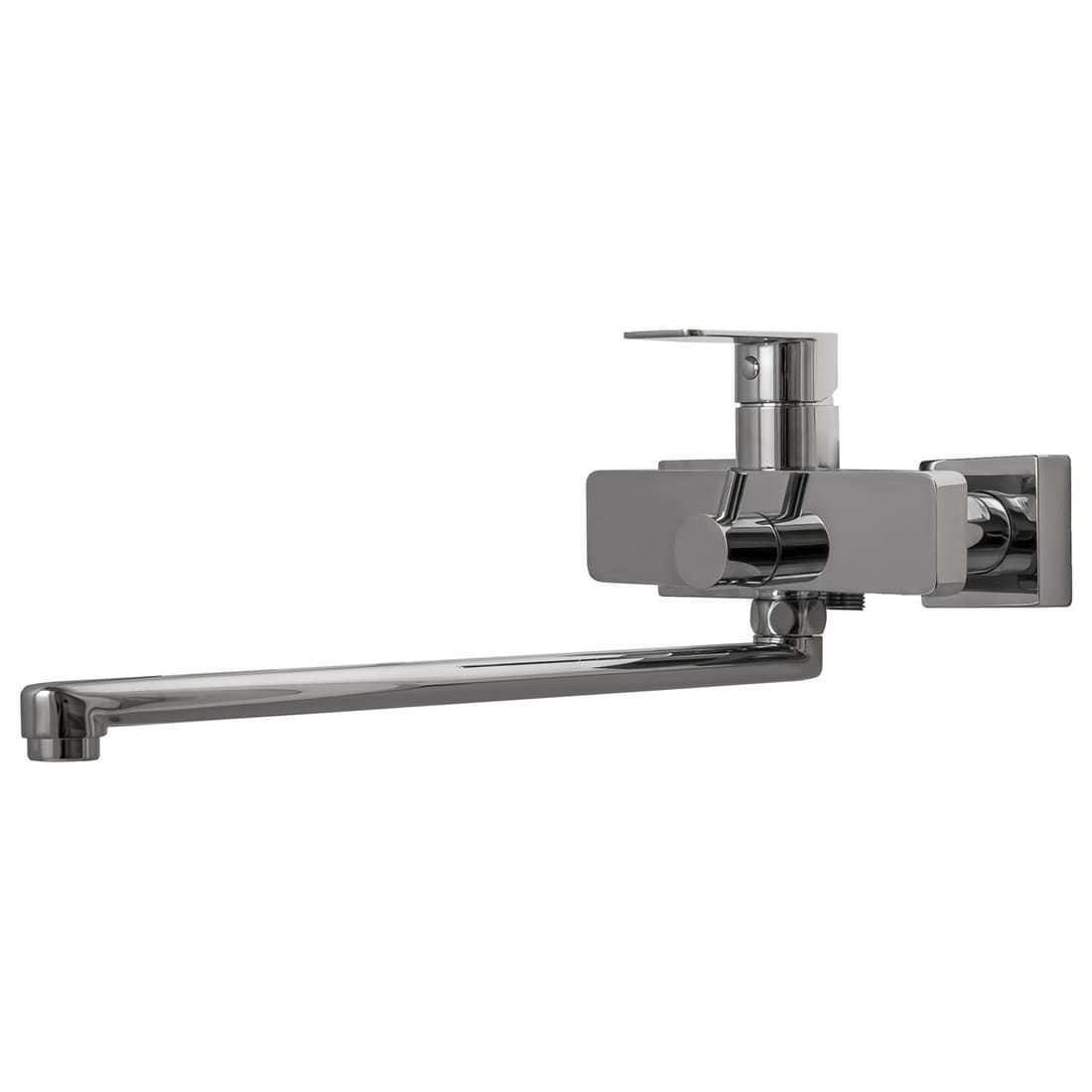 Змішувач для ванни TOPAZ SARDINIA TS 08116-H19 EURO вилив 350мм, EURO перемикач, cartridge D35, комплект із душем