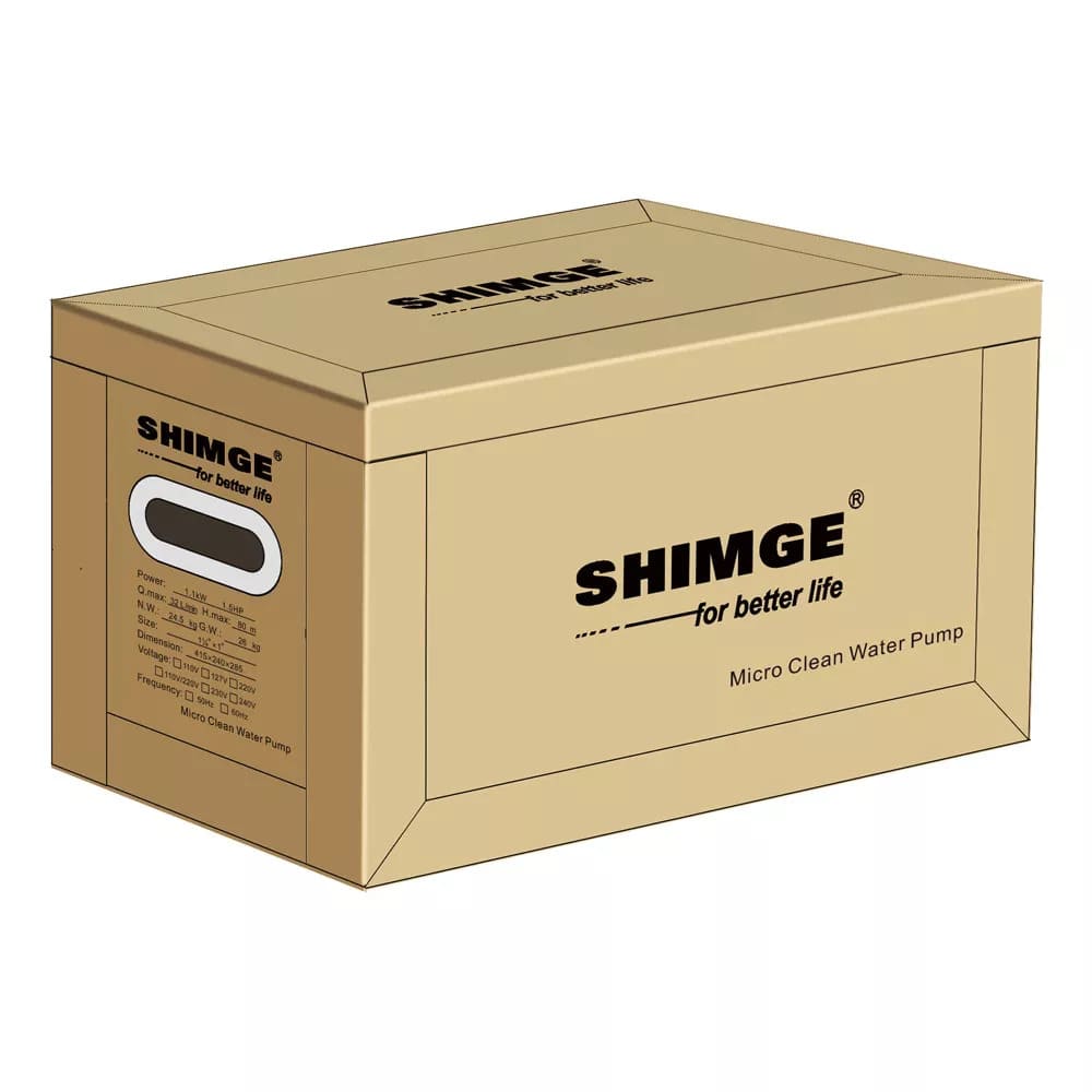 Відцентровий насос SHIMGE PXm804 багатоступеневий 1.5 кВт, Нmax 45 м, Qmax 233 л/хв