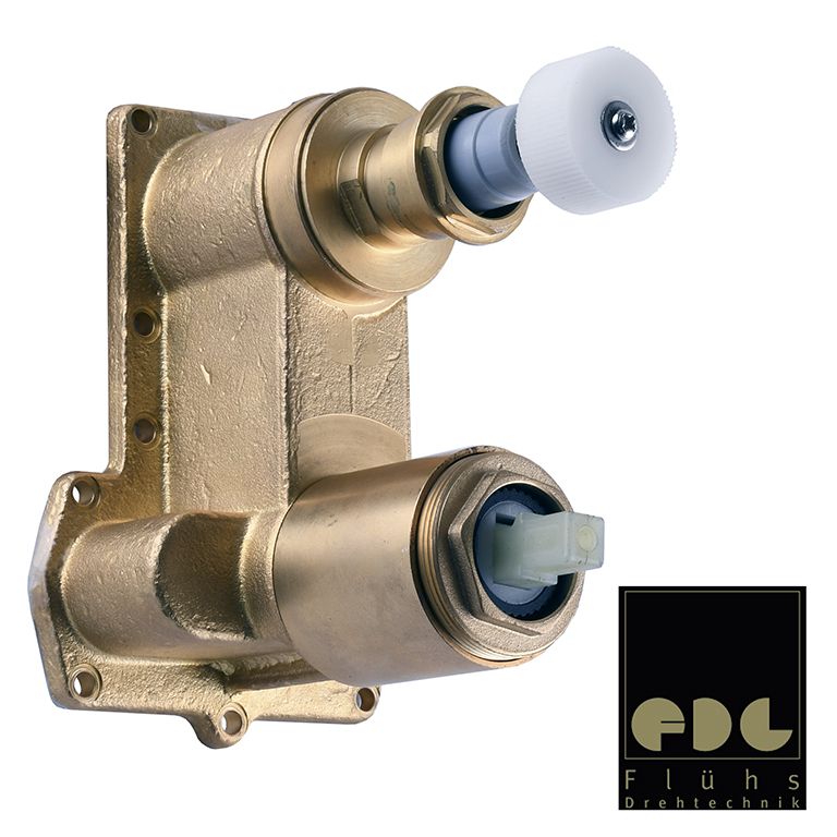 Змішувач для душу вбудований TOPAZ ODISS TO 08117-L03-BL-TT Termostat Smart box/3 WAY, Комплект-Чорний