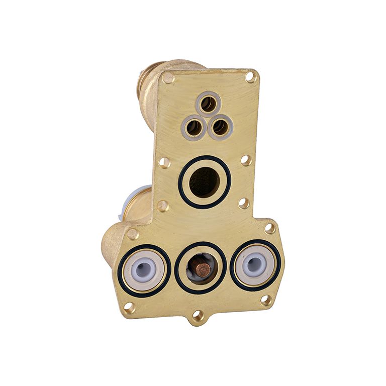 Змішувач для душу вбудований TOPAZ ODISS TO 08117-L03-TT Termostat Smart box/3 споживача, Комплект-ХРОМ