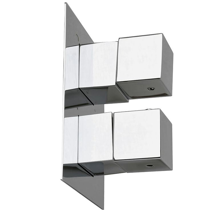 Змішувач для душу вбудований TOPAZ ODISS TO 08117-L03-TT Termostat Smart box/3 споживача, Комплект-ХРОМ