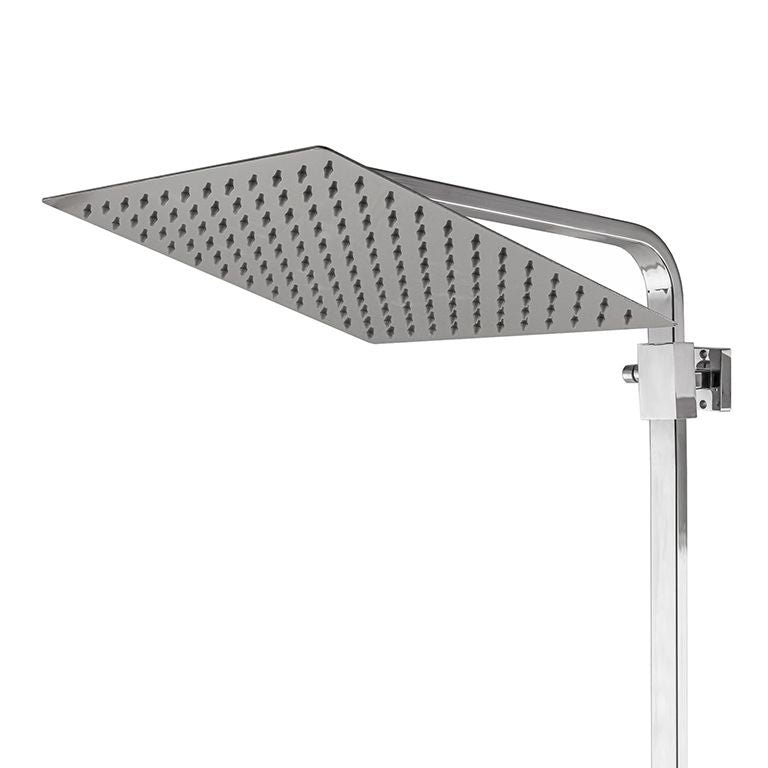 Душова система Globus Lux VAN-GLM0007 MILANO лійка Тропік 300х300мм, з виливом, латунь, H=150см