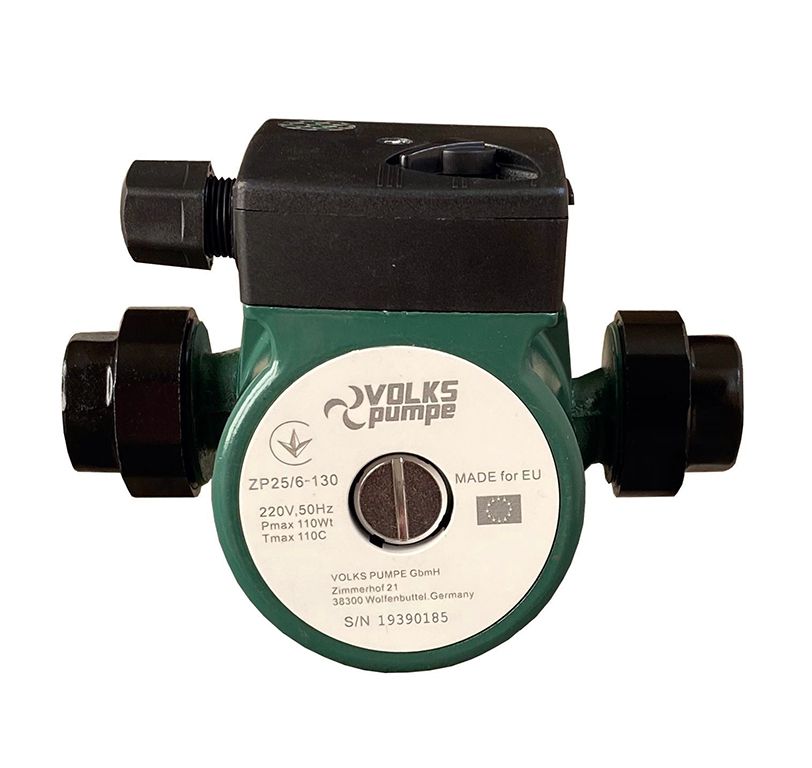 Насос циркуляційний VOLKS pumpe ZP25/6 130мм + гайки