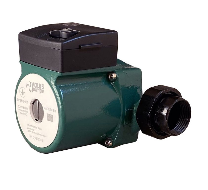 Насос циркуляційний VOLKS pumpe ZP25/6 130мм + гайки