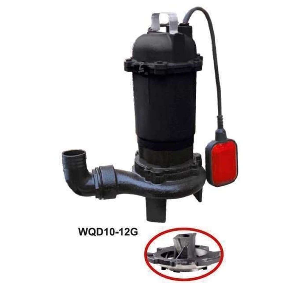 Фекальний насос з подрібнювачем VOLKS WQ 8-12G 1.1кВт
