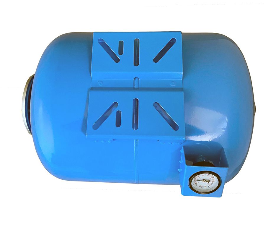 Гідроаккумулятор 50л VOLKS pumpe 10bar гор. (з манометром )