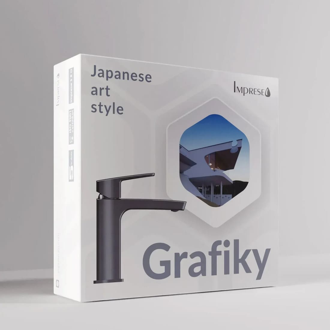 Змішувач для біде IMPRESE GRAFIKY ZMK061901070 хром