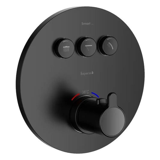 Змішувач для душу прихованого монтажу Imprese SMART CLICK ZMK101901234 термостат 3 функції