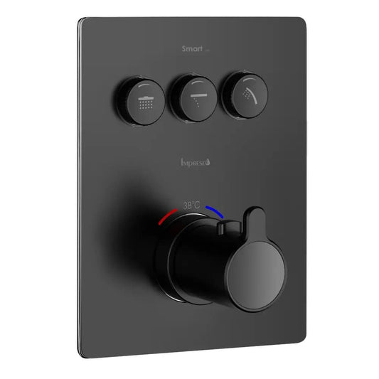 Змішувач для душу прихованого монтажу Imprese SMART CLICK ZMK101901236 термостат 3 функції